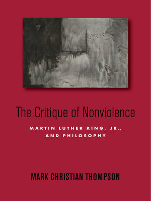 cover image of The Critique of Nonviolence